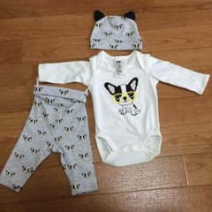 H&M ロンパース 他3点セット〔新品〕のサムネイル