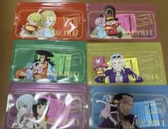 ONE PIECE ワンピース Ghana コラボ ジッパーバッグ 6種　非売品のサムネイル