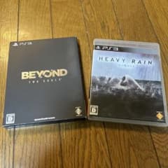 PS3 BEYOND Two Souls HEAVY RAIN セットのサムネイル