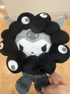 黒ミャククロミちゃん　Mサイズ　ぬいぐるみのサムネイル