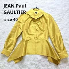 希少 ♢ヴィンテージ Jean Paul GAULTCER ペプラムブラウス L - メルカリ