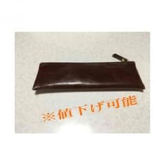 レザーペンケース 茶色のサムネイル