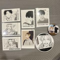 ギヴン ギヴン展 購入特典 ぱしゃこれ 缶バッジ セット 鹿島柊 八木玄