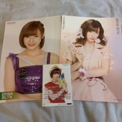生田衣梨奈 モーニング娘。 ピンポス2枚 & コレクション生写真 3枚セットのサムネイル