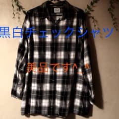 UNIQLO チェックシャツ シャツワンピースのサムネイル