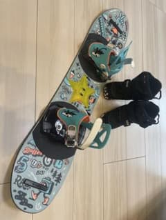 Burton スノーボード 3点セット　サイズ90 ブーツ15.5cmのサムネイル