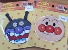 アンパンマンビッグワッペン　未開封　2枚組のサムネイル