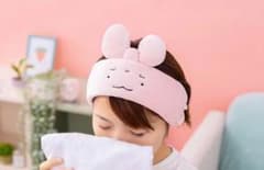 ホワイトタイガーとブラックタイガー 寝起きのうさぎ先生ヘアバンド