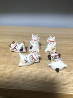 猫舎道楽堂本舗 陶器 開運 招き猫 箸置き5個セット - メルカリ