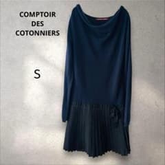 COMPTOIR DES COTONNIERS* 원피스 S 주름 전환