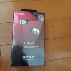 最終値下げ  SONYイヤホン XBA20黒色 未開封！！のサムネイル