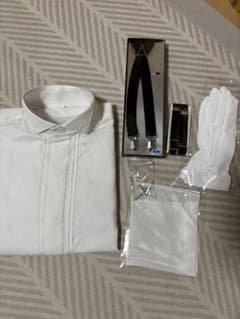 結婚式　新郎セット　シャツ　小物セット