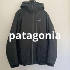 patagonia ブラック マウンテンパーカー L - メルカリ