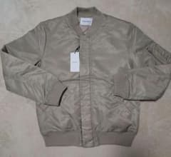 【新品タグ付】MOUSSY マウジー 中綿 MA-1 ブルゾン ベージュ 2