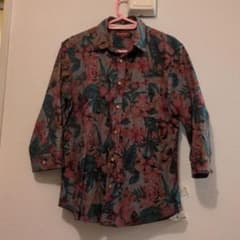 Prana 花柄 五分袖シャツのサムネイル