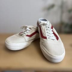 VANS スニーカー オフホワイト レッドのサムネイル