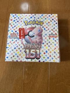 ポケモンカード　151 BOX シュリンク付きのサムネイル