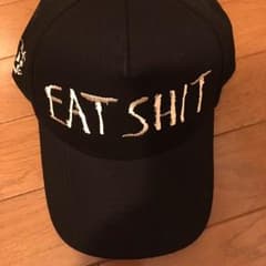 【GOD様 専用】AZS TOKYO EAT SHIT CAP (黒)のサムネイル