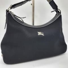極美品✨️ バーバリーブルーレーベル ショルダーバッグ ブラック 