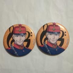 ゴールデンカムイ 宇佐美 時重 オーケストラコンサート 缶バッジ 2点