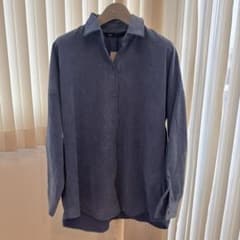 ZARA コーデュロイシャツ ブルーのサムネイル