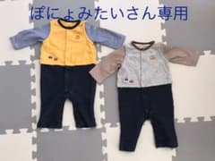 ミキハウス ロンパース 70   2点セット売りのサムネイル