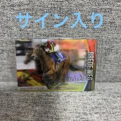 ブレイディヴェーグ サイン入り サラブレッドコレクションコレクション 第4Rのサムネイル