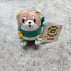 新品未使用 忠犬もちしば×Nelnal ぬいぐるみ 犬 マスコット キーホルダー