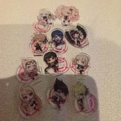 ダンガンロンパ 上倉エク オンラインくじ C賞 ミニアクリルスタンド 11