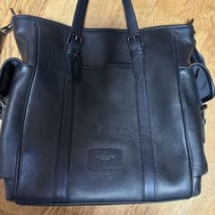 24時まで割引☆美品♪COACH レザー 2way ビジネスバッグ ハンド - メルカリ