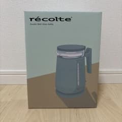 レコルト ダブルウォールガラスケトル 電気ケトル 800mL（ペールブルー）のサムネイル
