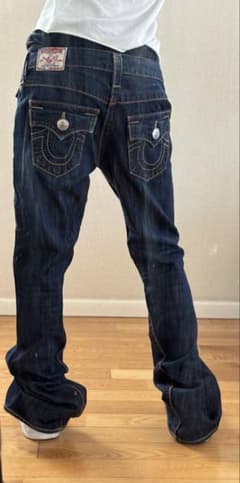 TRUE RELIGION フレアデニムパンツ swag シュプリーム - メルカリ