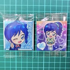 アイカツ シールウエハース 霧矢あおい2点セットのサムネイル