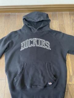 Dickies パーカー ブラック ビッグロゴ フーディ ストリートのサムネイル