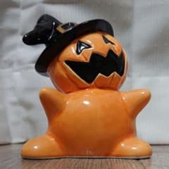 ハロウィン パンプキン 貯金箱 インテリア オブジェのサムネイル