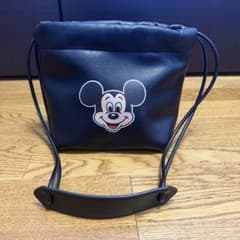 極美品】wcj ミッキー ディズニー ショルダーバッグ 黒 - メルカリ