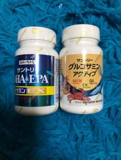サントリー DHA&EPA+セサミンEX  グルコサミンアクティブ SETのサムネイル