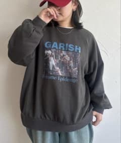 GARISH プリント スウェット トレーナー