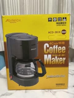 アビテラックス コーヒーメーカー ブラック ACD-36-K 874338のサムネイル