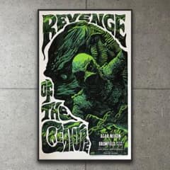 額装品/Mondo 半魚人の逆襲　限定275枚　手書きナンバリング入/ポスター