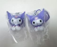匿名配送 サンリオキャラクターズ カラともマスコット クロミ 2個セットのサムネイル