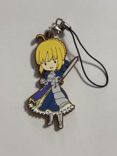이치 반 쿠지 극장판 Fate / stay night 고무 스트랩 세이버