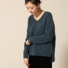 LOWRYS FARM ニット グリーン Lサイズのサムネイル