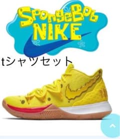 ナイキ カイリー スポンジボブ 30cm Tシャツ Lサイズ セットのサムネイル