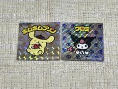 サンリオキャラクターズマンチョコ シール 2枚セット（クロミ・ポムポムプリン）のサムネイル