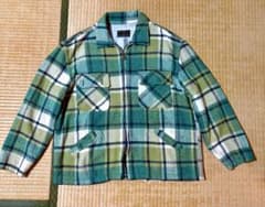 Searsチェック柄 ジップ シャツ ジャケット 60s 70s 希少カラーのサムネイル