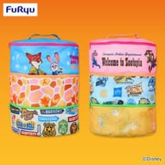 【新品】ズートピア　大きな三段収納バスケット　2種セット