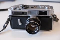 Canon 7 レンジファインダーカメラ（レンズ・純正カバー付き）のサムネイル