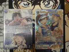 名探偵コナン カード 毛利蘭＆ベルモット MRP・MR 2枚セットのサムネイル