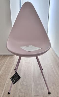 新品未使用】Fritz Hansen ドロップチェア ペールローズ - メルカリ